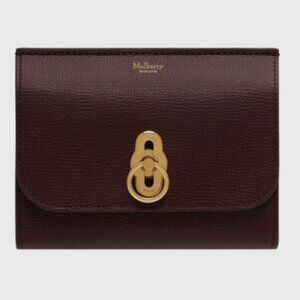 Mulberry Amberley Medium Wallet in Oxblood